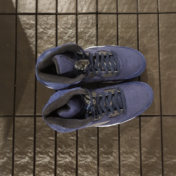Men's Air Jordan 5 Retro SE 'Midnight Navy' - Picture 12 of 16